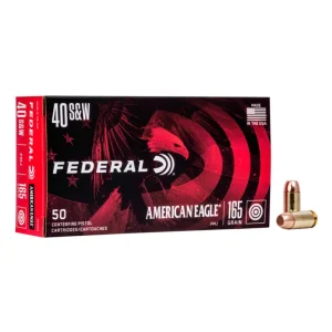 Munição Federal .40S&W FMJ Ball 165gr Cx.50un