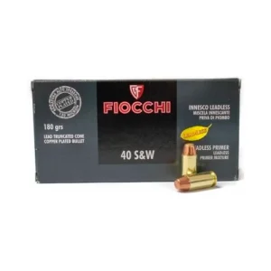 Munição Fiocchi .40S&W LL RNCP 180gr Cx.50un