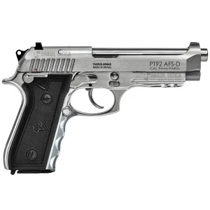 Pistola Taurus PT92 9mm 17+1 5″ Inox Fosco